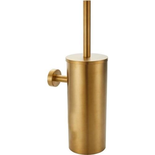 Stainless Steel Toilet Brush Holder In Bathroom and Toilet Cleaning Toilet Set Long Size Anti Odd Heavy Duty Bathroom Products