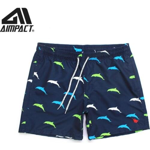 Aimpact Tropical Summer Quick Dry Summer Mens Siwmwear Mens Beach Board Shorts Briefs For Men Swim Trunks Swim Shorts Beach Wear
