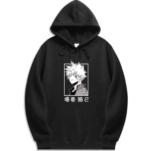 Men Japanese Anime My Hero Academia Unisex Comfortable Hoodies Sweatshirts Coats Costume Fashion New Anime HIP hop hot