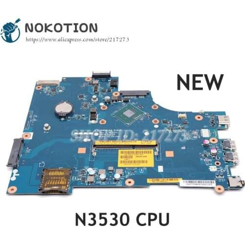 NOKOTION NEW For Dell inspiron 15 3531 Laptop Motherboard CN-0Y3PXH 0Y3PXH ZBW00 LA-B481P MAIN BOARD N3530 CPU Onboard DDR3