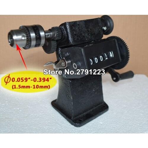 NZ-1 Manual Hand Dual-purpose Coil Counting And Winding Machine Winding Wire Machine 0-9999 ring High Quality