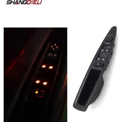 Power Window Control Switch Window Lifter Switch Button For Citroen C4 2004-2010 Accessories