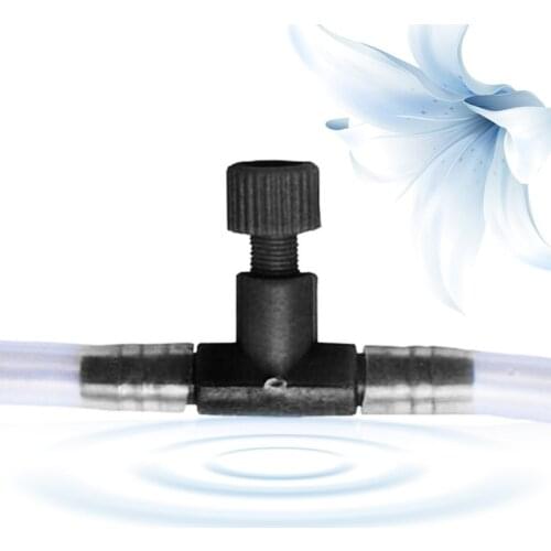 5pcs Fish Tank Air Line Flow Control Regulator Flow Valve Aquarium For 4mm Airline Tubing Pipe Adjustable Connector Switch Tap