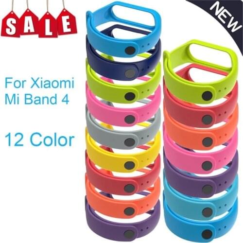 Silicone Strap Millet Bracelet 4 Wristband For Xiaomi Mi Band 4 Wristband Bracelet Replacement For Mi Band Smart Accessories