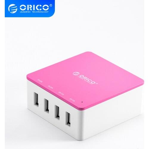 ORICO 4 Port USB Charger Super low price US Plug Universal Desktop Power Adapter 5V 6A 30W Output for Samsung iPhone Huawei