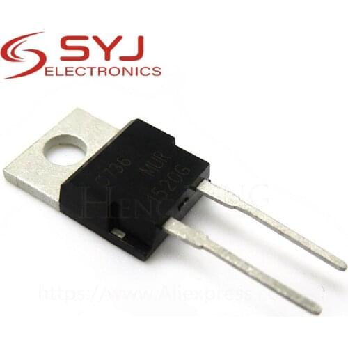 10pcs/lot MUR1520CT MUR1520G MUR1520 U1520 TO-220-2 200V 15A new original In Stock