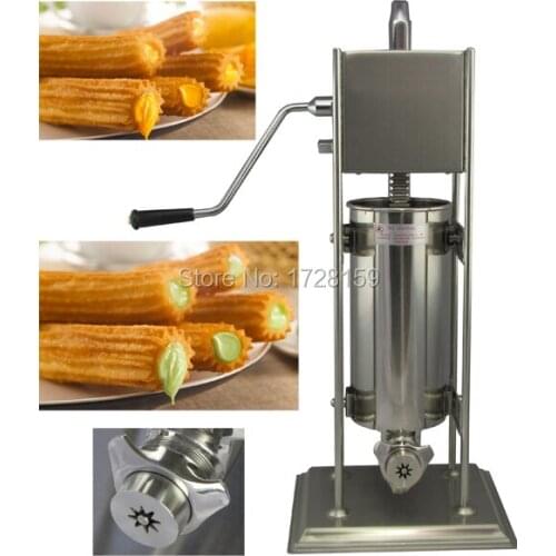 15L spanish churro machine quality churro filling maker machine / churro making machine / spanish churro machine