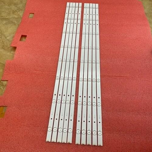 25pcs/lot LED Backlight Strip For Panasonic TC-43SV700B TC-43DS630C TX-43ESW504 TH-43C410K TC-43ES630B 43FS630B IC-A-HWCC42D486