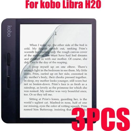 3Pack PET soft matte screen protector For Kobo Libra H2O 2019 Release 7 Inch Kobo libra h20 Ereader protective films