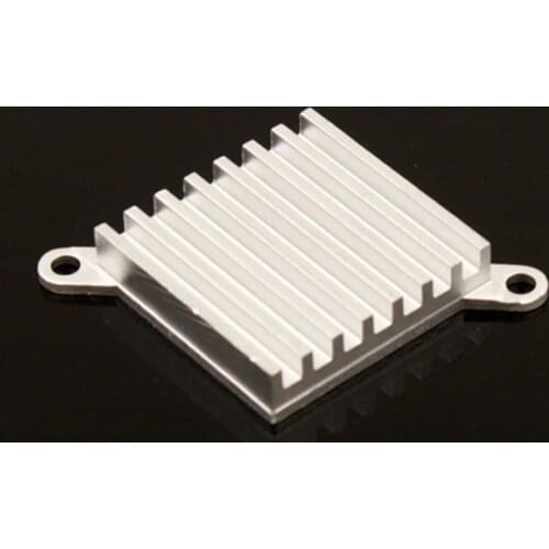 30x30x7 Diagonal 48mm aluminum alloy heat sink south bridge router chip heat sink block 30*30*7mm Aluminium alloy fin