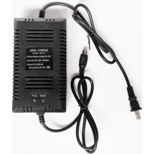 36V 0-2A Lithium Battery Charger Power Supply fit Electric Scooter Bicycle Bike