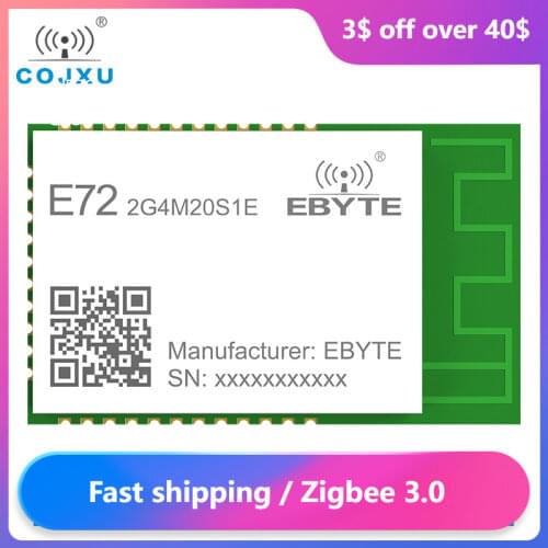 E72-2G4M20S1E CC2652P 2.4G 20dBm 700m ARM MCU SMD Zigbee 3.0 BLE 5.0 SOC module