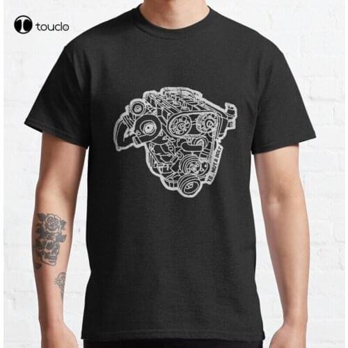 For Sierra Cosworth Yb Turbo Engine Drift Drag Street Race Classic T-Shirt Cotton Tee Shirt