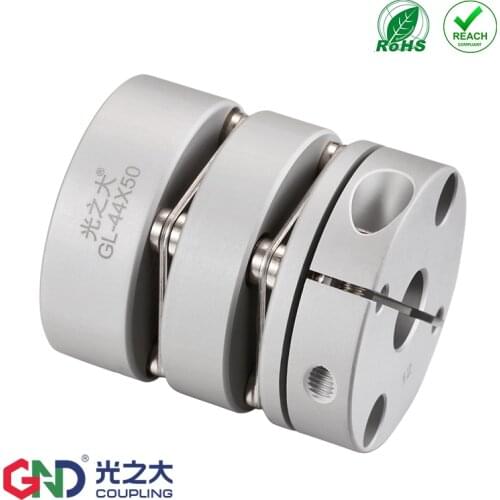 Shaft coupling stepper motor coupler clamp disc coupler GL- D19mm L27mm inner diameter: 3 to 8mm flexible couple
