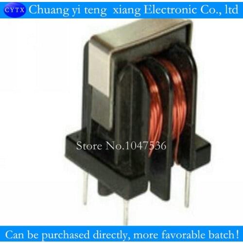Clearance shipping 10pcs/lot UU9.8-4MH 0.4 line common mode choke coil filter inductor 7*8MM
