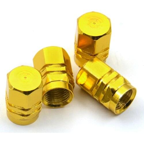 New Wheel Caps Theftproof Aluminum Car Wheel Tires Valves Tyre Stem Air valve Caps Airtight Cove Levert