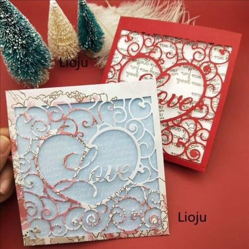 Envelope metal cutting dies cut die mold Wedding greeting card Scrapbook paper craft knife mould blade punch stencils dies