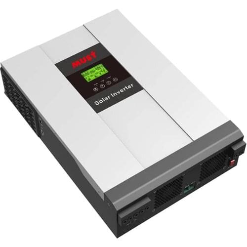 MUST 3KW multi-functional pure sine wave 48V PV18-3048 VHM Series High Frequency Off Grid LCD display Solar Inverter 3000W