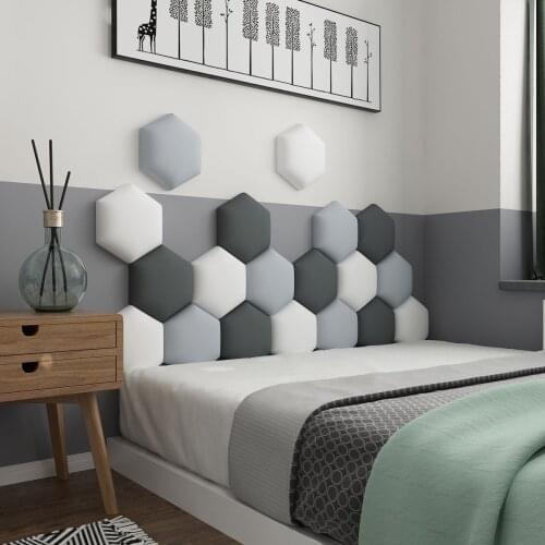 Cabecero Cama 120 150 180 200 Bed Headboard Wall Stickers Tatami Bedroom Sofa Backdrop Decor Aesthetic Anticollision Head Boards