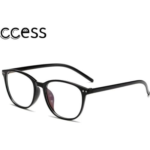 Classic Myopia Glasses With Degree Women Men Black Eyeglasses Frame Reading Glasses Anti Blue Computer Eyewear -1.0 to -6.0