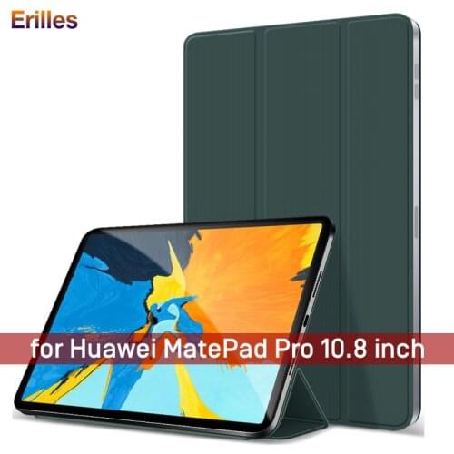 Official Original Magnetic Case with Pencil Holder for Huawei MatePad Pro 10.8 2019 MRX-W09 W19 AL09 AL19 PU Leather Smart Cover