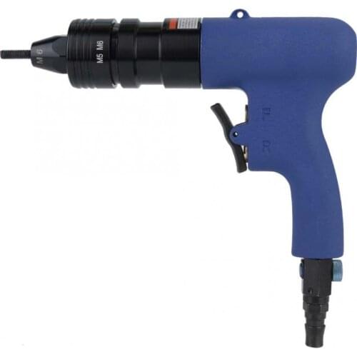 Pneumatic Riveter Air Rivet Nut Gun Pull Nut Nail Gun Air Riveting Tool M5-M6 Pneumatic Riveting Gun