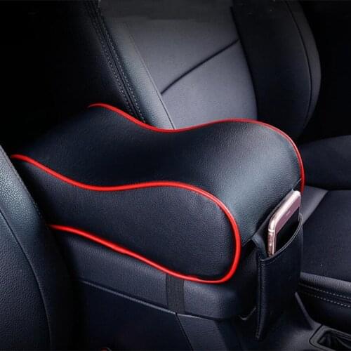 Auto Armrest Box Mat Interior Heightening Memory Cotton Armrest Box Cushion Car Seat Center Console Soft Comfortable Armrest Pad