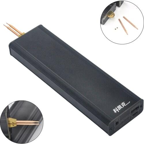 Portable 6 Gears Spot Welder Adjustable Battery Spot Welding Machine Welder Tools 0.1/0.2mm Nickel For 18650 Spot Pens 5200mah