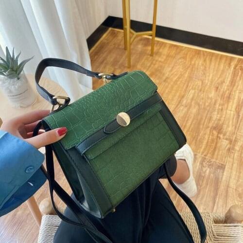 Quality Stone Pattern Leather Crossbody Bags For Women Designer Small Handbags Chain Shoulder Simple Bag Mini Purses Hand Bag