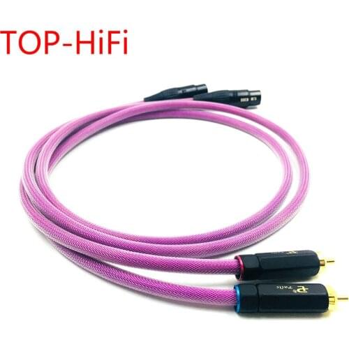 TOP-HiFi Pair BR-109 2RCA Male to 2XLR Female Cable XLR Balanced Reference Interconnect Audio Cable with XLO HTP1 Cable