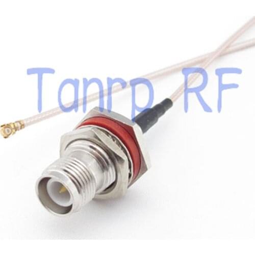 10PC 6in 6'' IPX IPEX I-PEX U.FL to RP TNC female jack RF RG178 pigtail jumper cable for WIFI Card wireless router 15cm