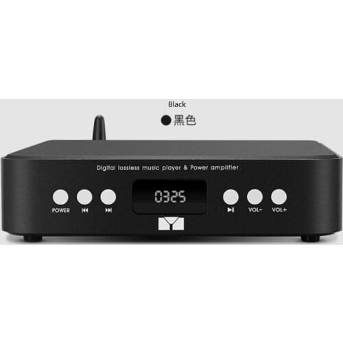 AMP65 HiFi 50WX2 Remote Control Wireless Bluetooth USB Amplifier Audio Lossless Music Player Decoder