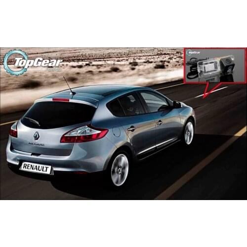 Car Camera For Renault Megane II / III / 2 / 3 High Quality Rear View Back Up Camera TopGear Friends Use | CCD + RCA