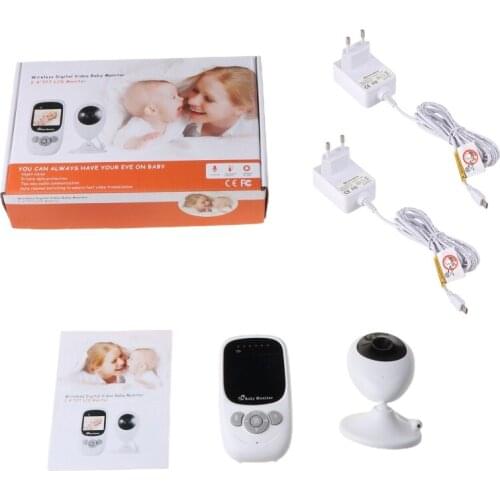 ​2.4 inch Wireless Video Color Baby Monitor High Resolution Baby Nanny Security Camera Night Vision Temperature Monitoring