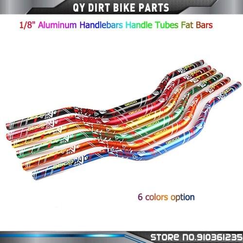 CNC Aluminum Motorcycle Steering wheel Bar 7/8" 22mm Handle Tubes 1 1/8" 28mm Handlebar for Honda MSX 125 Kawasaki Ducati Yamaha