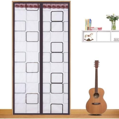 Insulated Door Curtain Magnetic Self-Sealing EVA Screen Door Stop Draft Keep Cold Out Door Kitchen Bedroom Air Conditioner Room