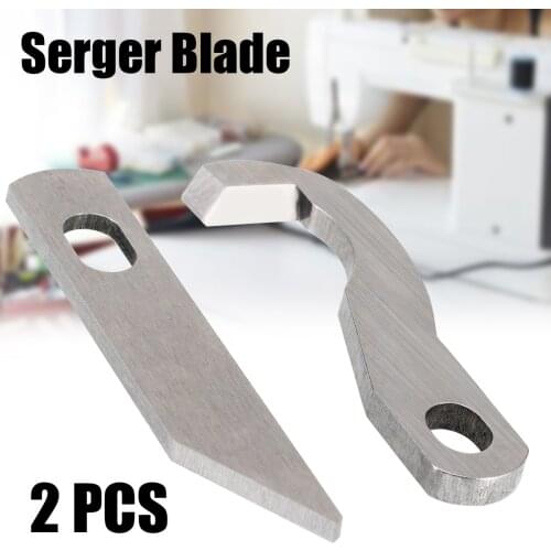2PCS Knife Overlock Blade - Upper and Lower compatible for 925D 929D 1034D XB0563001 and X77683001