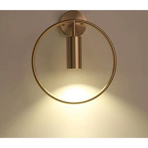 Nordice bed wall lamp nordic decoration home crystal wall sconce lighting crystal wood bedside dining room corridor wall lamp