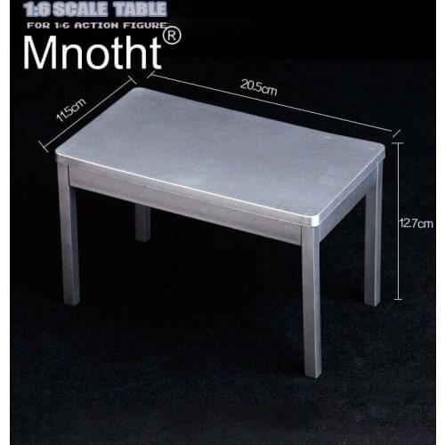 Mnotht Simulita Desk Model 1:6 Soldier Scence Accessories Parts Military DIY Carving for 12inch Action Figure Toy Collection M3n