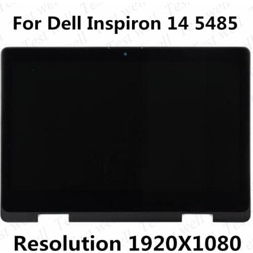 Original For Dell Inspiron 14 5485 P93G P93G001 14'' FHD 1920*1080 LCD Touch Digitizer Screen Replacement Assembly