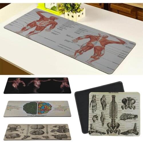 MaiYaCa Boy Gift Pad medicine anatomy Office Mice Gamer Soft Mouse Pad Design Pattern Computer Mousepad Gaming Mouse Pad