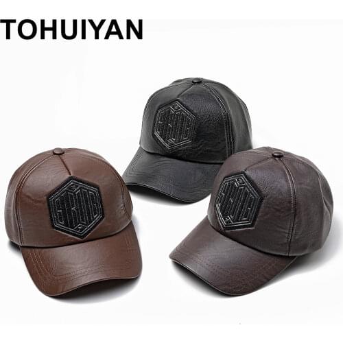 TOHUIYAN Men's Winter Baseball Caps