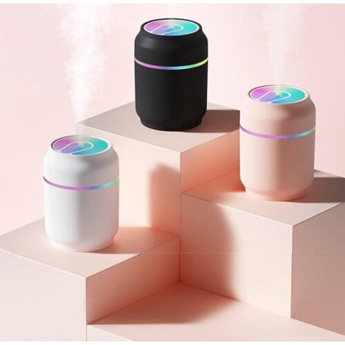 Humidifier 200ML Ultrasonic USB Aroma Air Diffuser Soothing Light Essential Oil Diffuser Portable for Home Office and Car