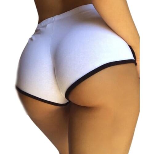 Women Mid Waist Fitness Yoga Shorts Tie-Dye Print Bike Workout Tight Hot Pants E15E