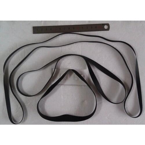 1Piece Folding Length:475mm Width:5mm Thickness:0.6mm Deck Audio Flat Belt Drive Dedicated Recorder Belt Crafts Belt