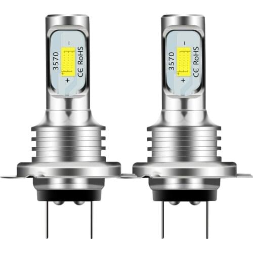 2Pcs H7 LED Headlight Kit 80W 10000LM Hi Or Lo Beam Bulbs 6000K White IP 68 Waterproof Canbus Led Headlight Car Accessories