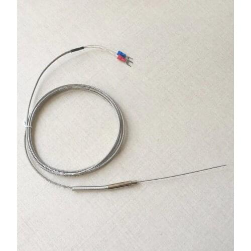 2 PCS/set screw type thermocouple thermocouple probe type 2 m thermocouple temperature measurement sensor line