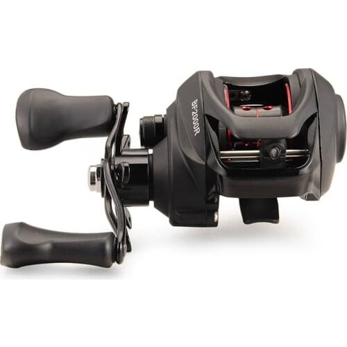 2000s 7.2:1 Baitcast Fishing Reel 18 Bearing Distant Wheel Lightweight Left-handed Right-handed Bait Casting Fishing Wheel Tools