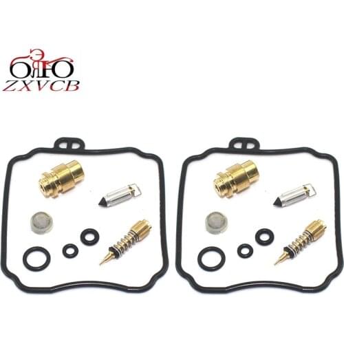 For yamah XV 250 XV250 Virago Route 66 V-Star Motorcycle engine carburetor repair kit floating needle Pilot screw parts
