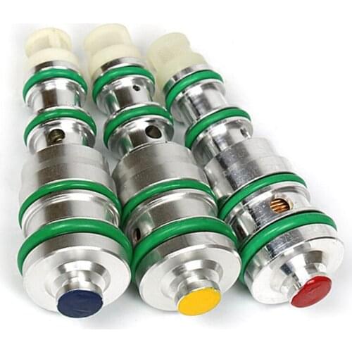 40/42/44 Psi Electromagnetic V5 Compressor Control Valve For Lacetti/Buick/Volkswagen/Opel/Daewoo Yellow/Blue/Red 1 Piece